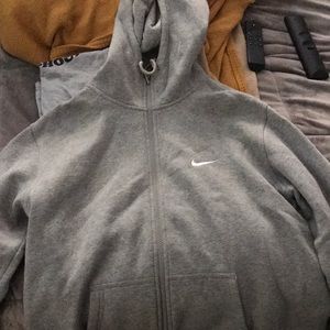 Grey Nike hoody